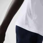 Lacoste חולצת טריקו ספורטיבית לנשימה DZ4D0D51 לבן 001 גברים - Image 6