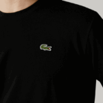 Lacoste חולצת טריקו ספורטיבית לנשימה DZ4D0D52 שחור 031 גברים - Image 4