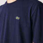 Lacoste חולצת טריקו ספורטיבית לנשימה DZ4D0D53 כחול כהה 166 גברים - Image 4