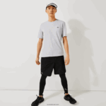 Lacoste חולצת טריקו ספורטיבית לנשימה DZ4D0D718 chine אפור cca גברים - Image 2