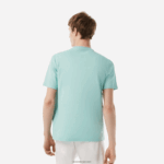 Lacoste חולצת טריקו ספורטיבית לנשימה DZ4D0D82 מנטה lgf גברים - Image 3