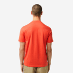 Lacoste חולצת טריקו ספורטיבית לנשימה DZ4D0D83 כתום 02k גברים - Image 3
