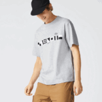 Lacoste חולצת טריקו עם הדפס בגזרה רגועה DZ4D0D660 chine אפור cca גברים - Image 2