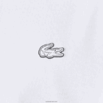 Lacoste חולצת טריקו עם הדפס רופף DZ4D0D796 לבן 001 גברים - Image 6