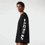 Lacoste חולצת טריקו עם הדפס רופף DZ4D0D797 שחור 031 גברים - Image 2
