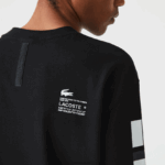 Lacoste חולצת טריקו עם הדפס רופף DZ4D0D797 שחור 031 גברים - Image 4