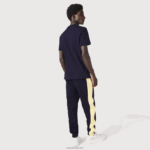 Lacoste חולצת טריקו עם הדפס תנין בהתאמה רגילה xl DZ4D0D571 כחול כהה 166 גברים - Image 2