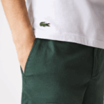 Lacoste חולצת טריקו עם הדפס תנין בהתאמה רגילה xl DZ4D0D570 לבן 001 גברים - Image 5