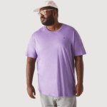 Lacoste חולצת טריקו עם צווארון צווארון xl כותנה ג'רזי DZ4D0D829 gfu סגול גברים - Image 2