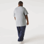 Lacoste חולצת טריקו עם צווארון V DZ4D0D801 chine אפור cca גברים - Image 3