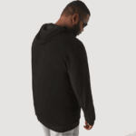 Lacoste חולצת טריקו עם קפוצ'ון בגזרה רגילה xl DZ4D0D723 שחור 031 גברים - Image 3
