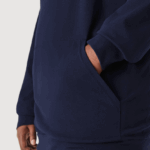 Lacoste חולצת טריקו עם קפוצ'ון xl DZ4D0D781 כחול כהה 166 גברים - Image 3