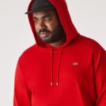 Lacoste חולצת טריקו עם קפוצ'ון xl DZ4D0D783 אדום 240 גברים