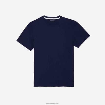Lacoste חולצת טריקו עם שרוולים קצרים DZ4D0D1384 כחול כהה 166 גברים
