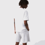 Lacoste חולצת טריקו פיג'מה בעלת שרוולים קצרים בשלושה גוונים עם צווארון עגול DZ4D0D1472 chine אפור cca גברים - Image 2