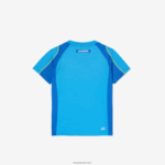 Lacoste חולצת טריקו של טניס קולורבלוק פיקה DZ4D0D3009 CDD כחול צהוב בנים - Image 5