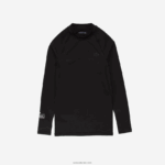 Lacoste חולצת טריקו תרמית ספורטיבית DZ4D0D878 שחור 031 גברים