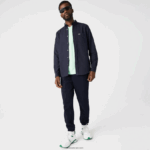 Lacoste חולצת כותנה אוקספורד מכופתרת DZ4D0D507 כחול כהה 423 גברים - Image 2