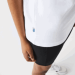 Lacoste חולצת כותנה חיה DZ4D0D941 לבן כחול צהוב d1q גברים - Image 2