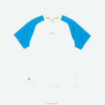 Lacoste חולצת כותנה חיה DZ4D0D941 לבן כחול צהוב d1q גברים - Image 5