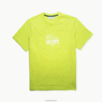 Lacoste חולצת כותנה עם צווארון צווארון למיתוג תנינים DZ4D0D1581 צהוב 90v גברים