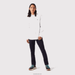 Lacoste חולצת כותנה פרימיום בכושר רגיל DZ4D0D1494 לבן 001 גברים - Image 4