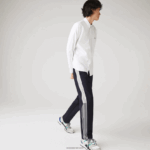 Lacoste חולצת כותנה פרימיום בכושר רגיל DZ4D0D1494 לבן 001 גברים - Image 6
