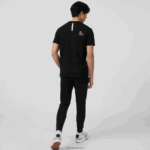 Lacoste חולצת פיקה ממותגת בכושר רגיל DZ4D0D560 שחור 031 גברים - Image 2