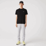 Lacoste חולצת פיקה ספורטיבית לנשימה DZ4D0D672 שחור 031 גברים - Image 2