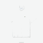 Lacoste חולצת פשתן בכושר רגיל DZ4D0D1646 לבן 001 גברים - Image 5