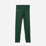 Lacoste חותלות בעלות מותניים גבוהות בהדפס ספורט DZ4D0D2573 ירוק d1r נשים - Image 5