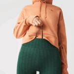 Lacoste חותלות בעלות מותניים גבוהות בהדפס ספורט DZ4D0D2573 ירוק d1r נשים - Image 7