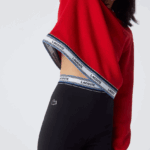 Lacoste חותלות מותן מודפסות DZ4D0D3232 שחור 031 בנות - Image 3