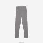 Lacoste חותלות מפוסלות פוליאסטר ממוחזר DZ4D0D2400 אפור chine yrd נשים - Image 4