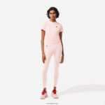 Lacoste חותלות פוליאסטר ממוחזרות באורך 7/8 DZ4D0D2409 ורוד kf9 נשים