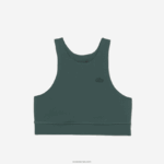 Lacoste חזיית ספורט ללא תפרים DZ4D0D2549 ירוק 5hx נשים - Image 4
