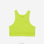 Lacoste חזיית ספורט ללא תפרים DZ4D0D2550 צהוב 90v נשים - Image 4