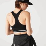 Lacoste חזיית ספורט ספורט רייסר גב DZ4D0D2583 שחור 8vm נשים - Image 2