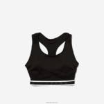 Lacoste חזיית ספורט ספורט רייסר גב DZ4D0D2583 שחור 8vm נשים - Image 4