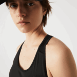 Lacoste חזיית ספורט ספורט רייסר גב DZ4D0D2583 שחור 8vm נשים - Image 5
