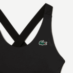 Lacoste חזיית ספורט עם רצועות צולבות DZ4D0D2449 שחור 8vm נשים - Image 5