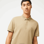 Lacoste חכם פריז מתיחה כותנה פיקה פולו DZ4D0D124 בז' cb8 גברים - Image 2