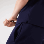 Lacoste חכם פריז מתיחה כותנה פיקה פולו DZ4D0D611 כחול כהה 166 גברים - Image 4