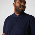 Lacoste חכם פריז מתיחה כותנה פיקה פולו DZ4D0D611 כחול כהה 166 גברים - Image 8