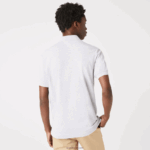 Lacoste חכם פריז מתיחה כותנה פיקה פולו DZ4D0D659 chine אפור cca גברים - Image 3