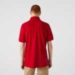 Lacoste חכם פריז מתיחה כותנה פיקה פולו DZ4D0D726 אדום 240 גברים - Image 2