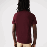 Lacoste חכם פריז מתיחה כותנה פיקה פולו DZ4D0D764 בורדו sxl גברים - Image 2