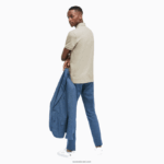 Lacoste חכם פריז מתיחה כותנה פיקה פולו DZ4D0D79 בז' ae0 גברים - Image 2