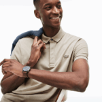 Lacoste חכם פריז מתיחה כותנה פיקה פולו DZ4D0D79 בז' ae0 גברים - Image 3