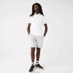 Lacoste חכם פריז מתיחה כותנה פיקה פולו DZ4D0D80 לבן 001 גברים - Image 2